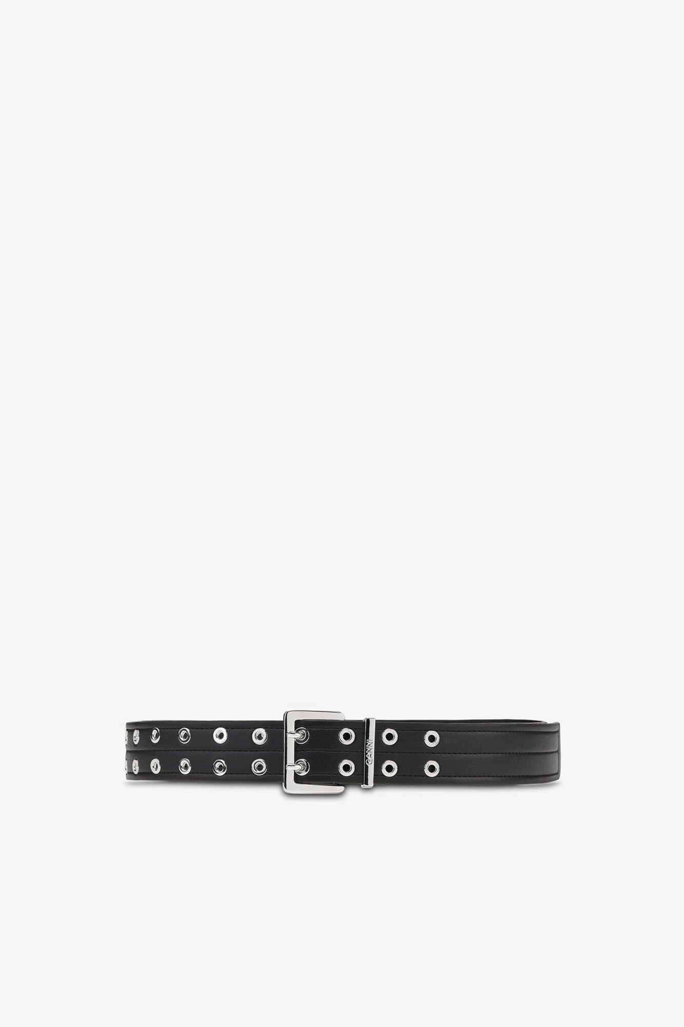 Double Eyelet Belt | Black