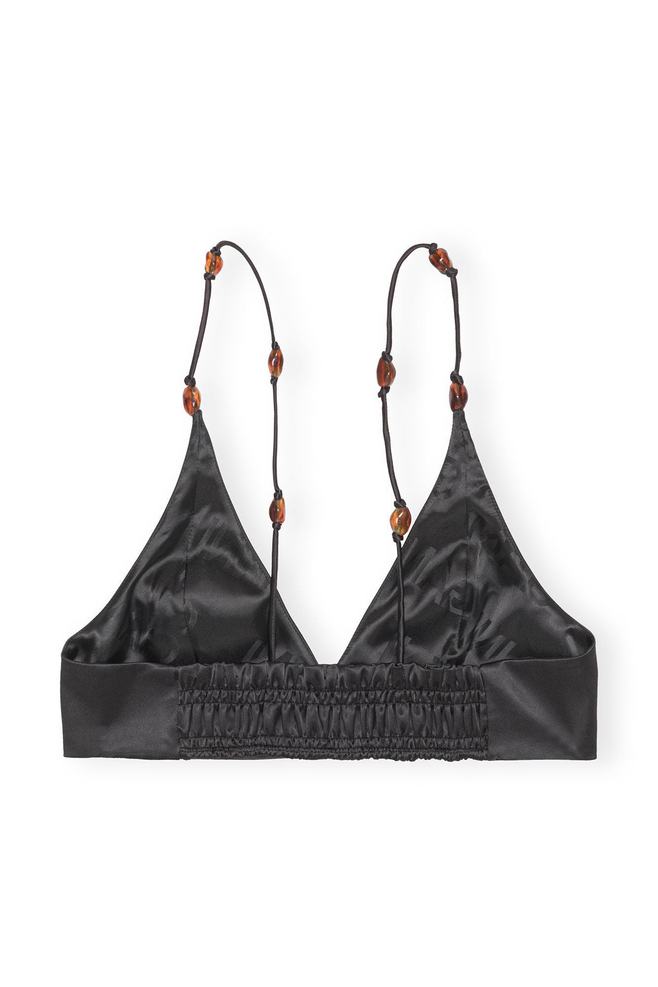 Double Satin Top | Black