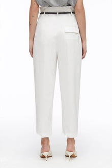 Origami Pleated Pant | Antique White