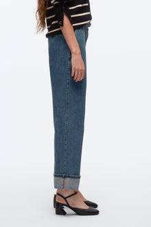Denim Kick Flare Pant | Blue