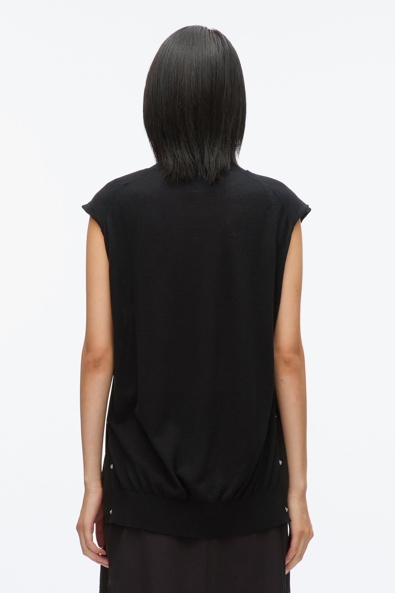 Mockneck Shell | Black