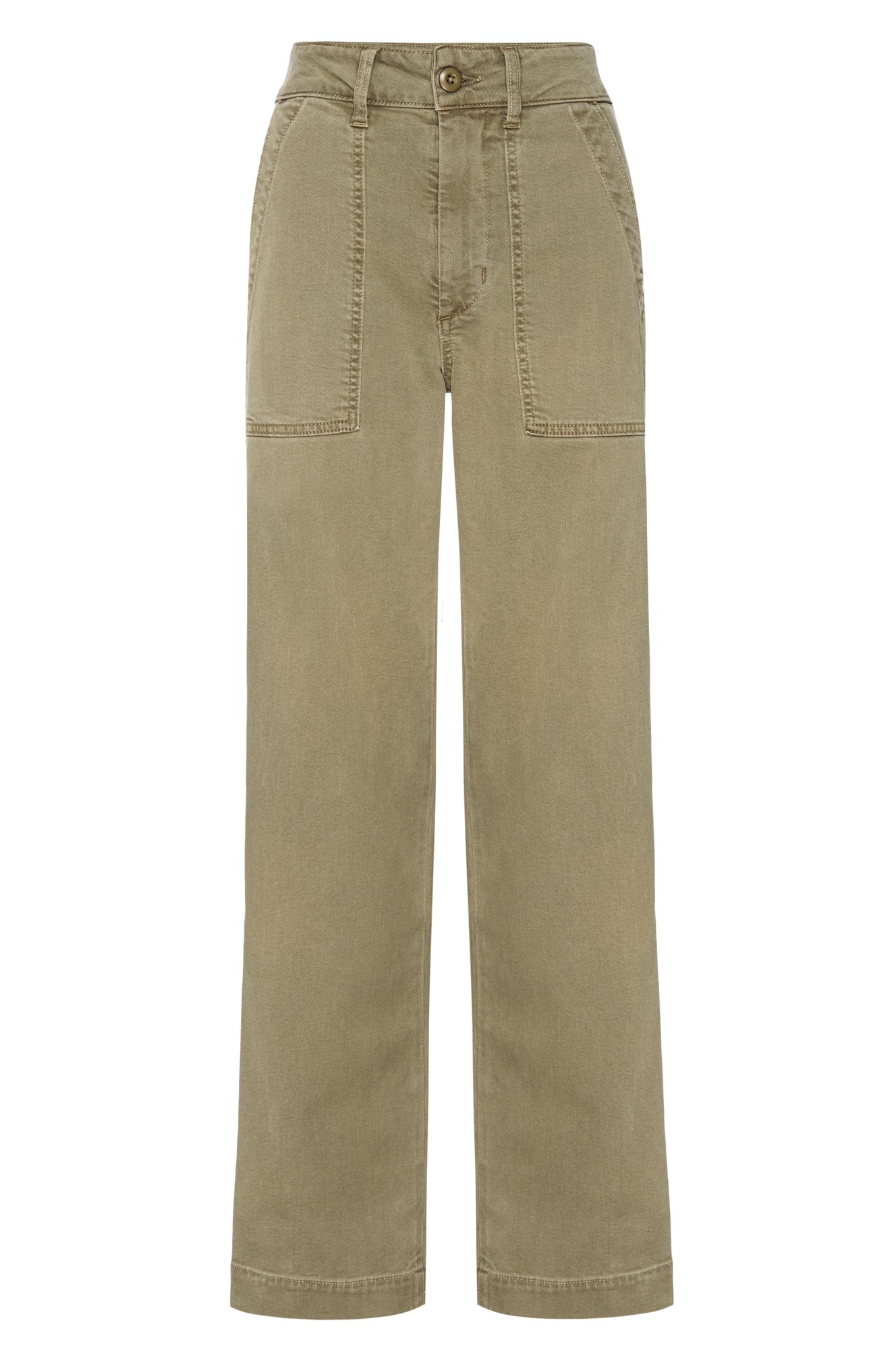 AMO Denim | Easy Army Slouch in Thyme