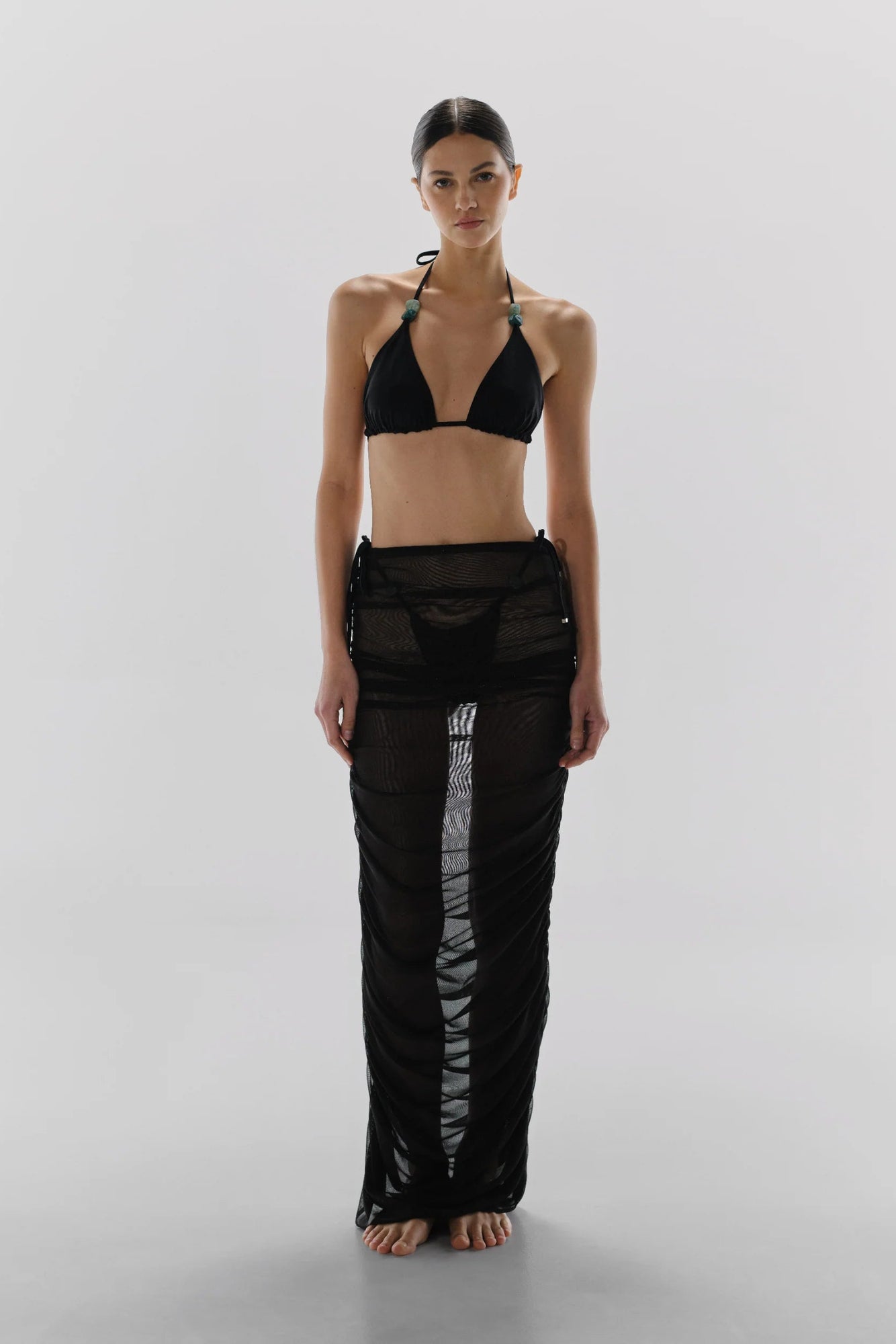Bahia Maxi Pareo | Black