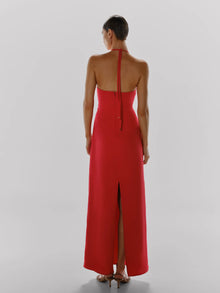Rho Maxi Dress | Off Red
