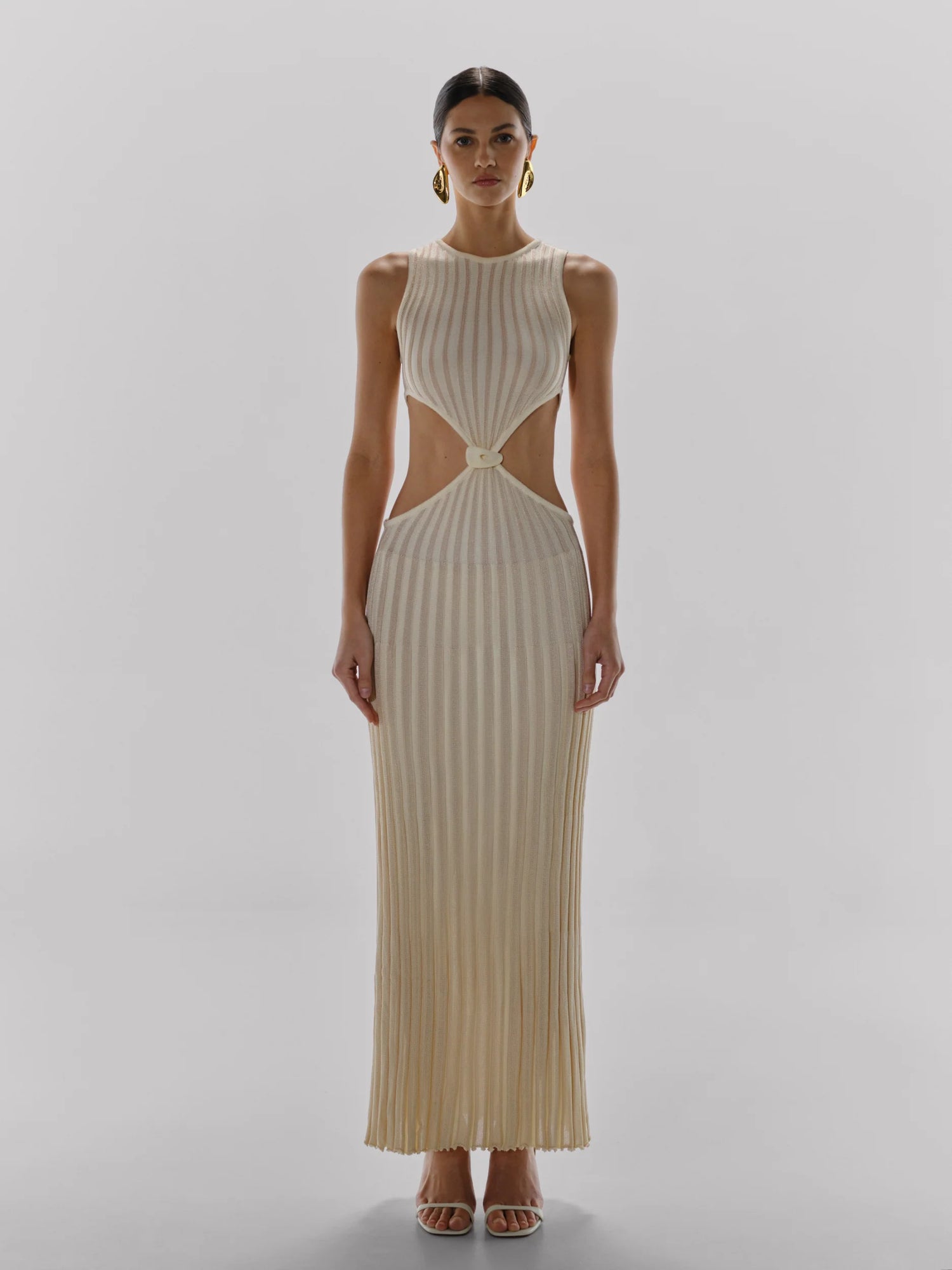 Blade Maxi Dress | Marble Ivory