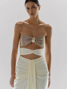 Giselle Maxi Dress | Marble Ivory