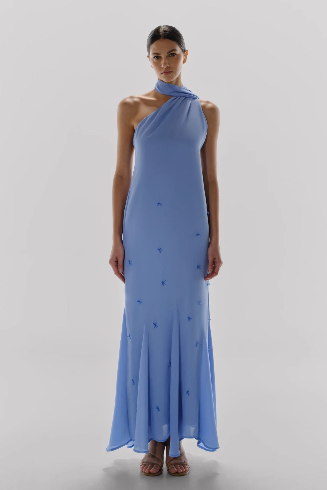 Ari Maxi Dress | Misty Blue