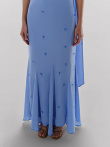 Ari Maxi Dress | Misty Blue