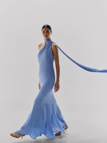 Ari Maxi Dress | Misty Blue