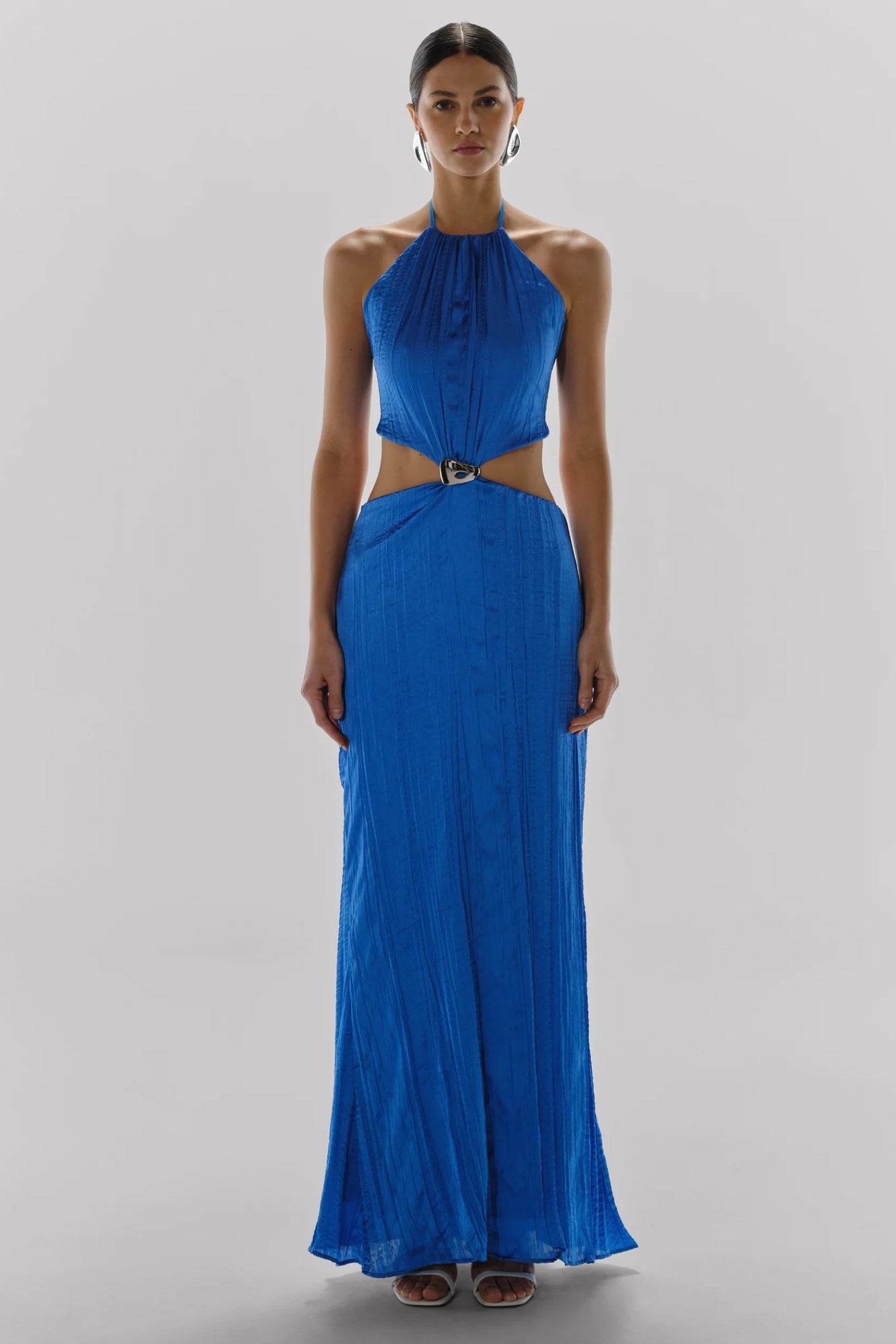 Lexi Maxi Dress | Zircone Blue