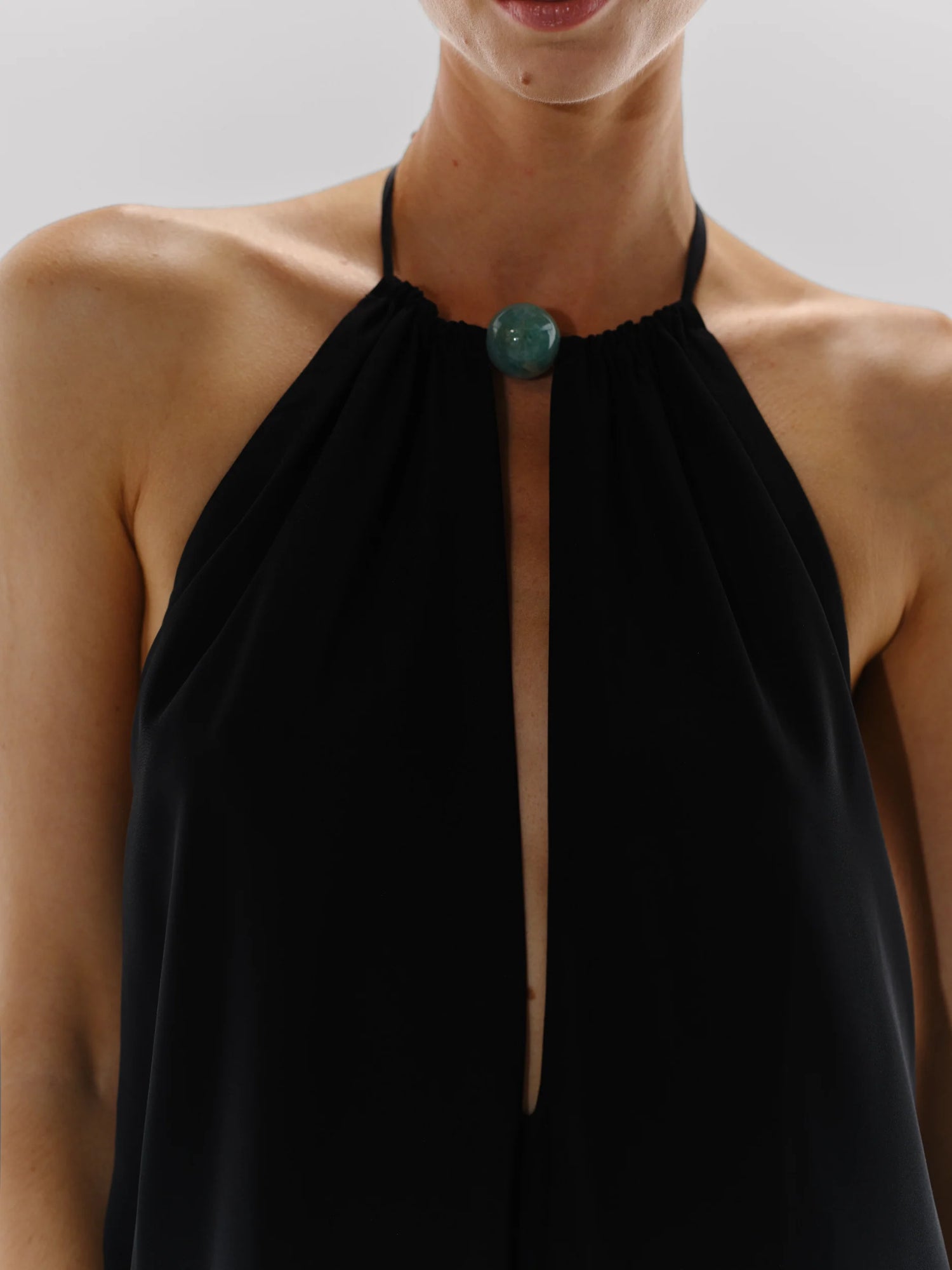 Rondine Maxi Dress | Black