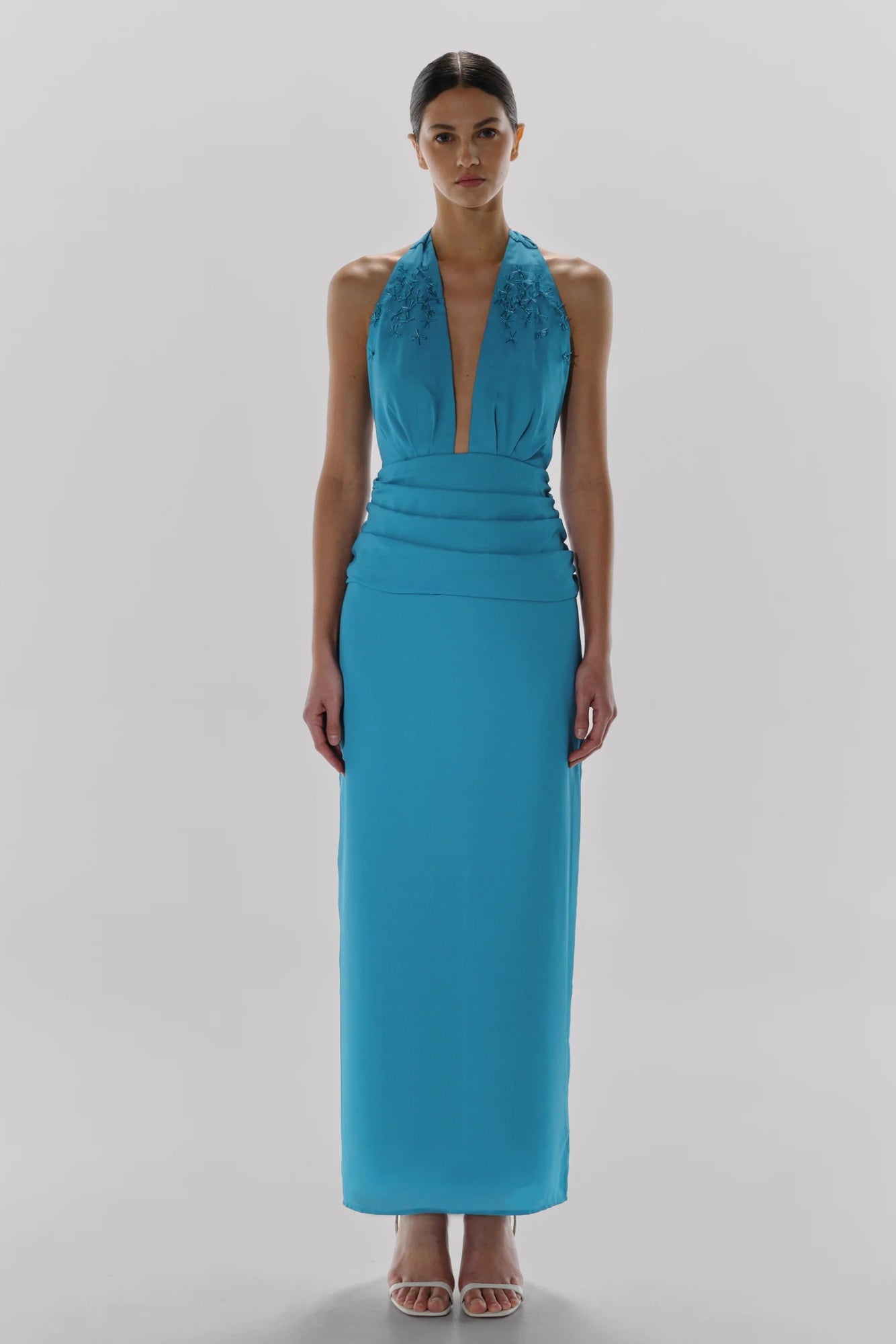 Dune Maxi Dress | Light Blue