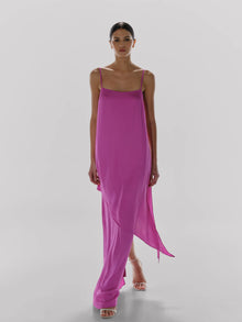 Noa Maxi Dress | Fucsia