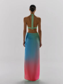 Rafia Maxi Dress | Tauro