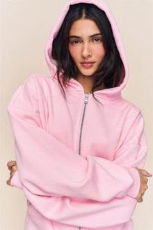 Womens | Zip Up Hoodie | Ballet Slipper