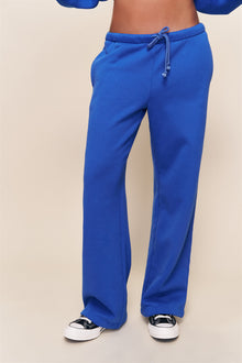 Womens | Relaxed Drawstring Sweatpants | Royal Blue
