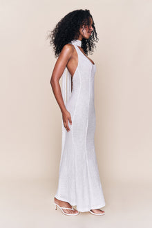 Womens | Siena Sequin Maxi Dress | Ivory