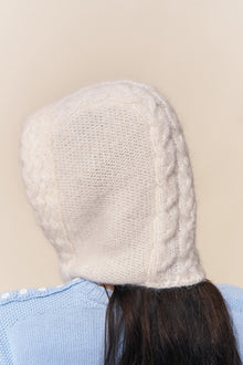 Womens | Cable Knit Hat | Ivory