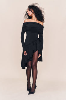 Womens | Lola Mini Dress | Black