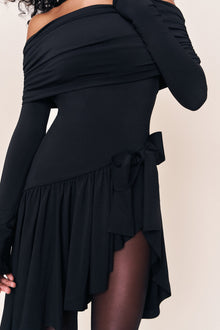 Womens | Lola Mini Dress | Black