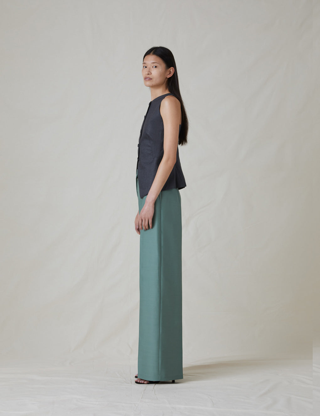 Womens | The Tailored Trousers | Seaglass