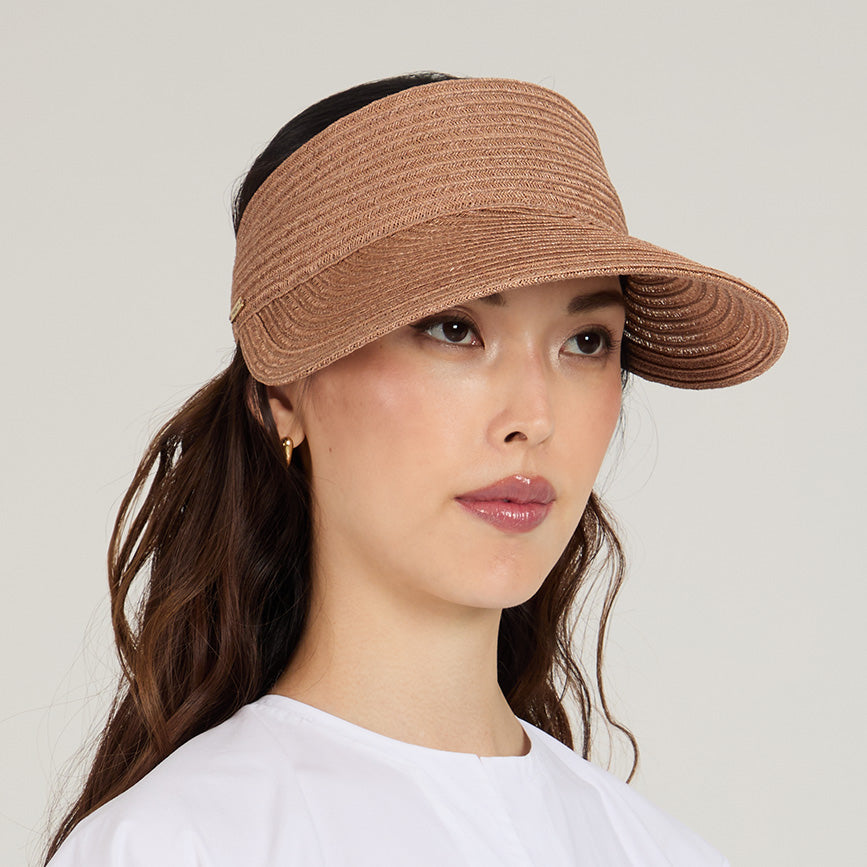 Ricky Hemp Packable Visor | Fawn