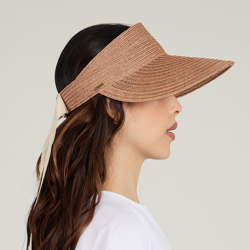 Ricky Hemp Packable Visor | Fawn