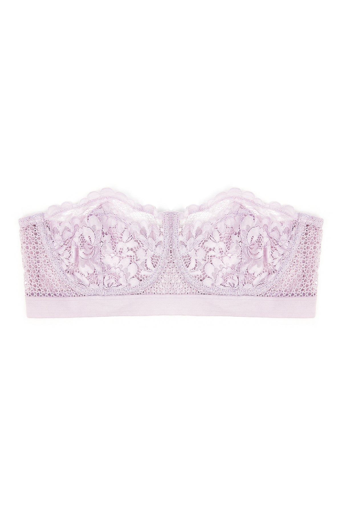 Petunia Strapless Underwire Bra | Lilac