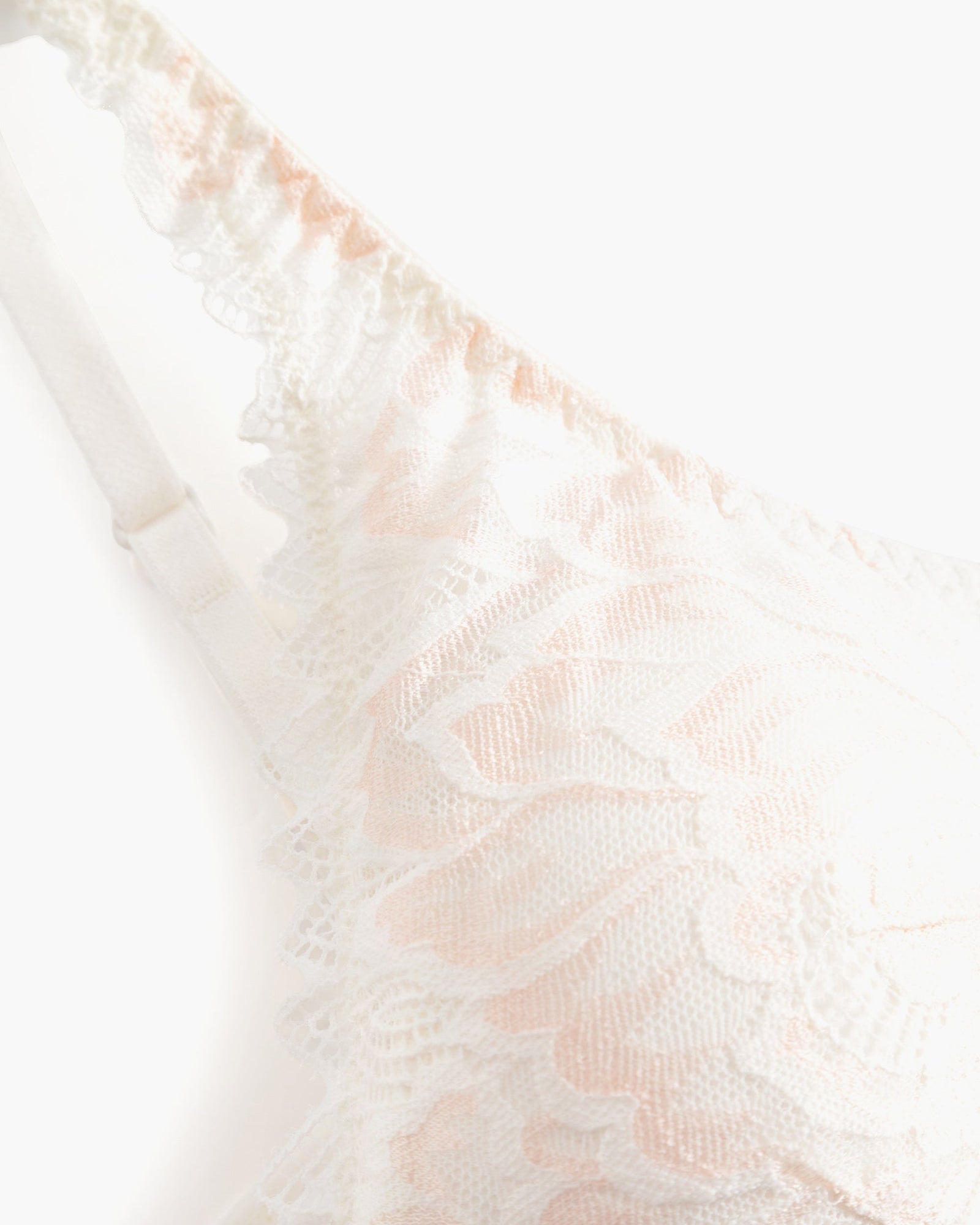 White Bra - Encantata Padded Plunge Bra