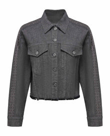 Cropped Jacket | Grey