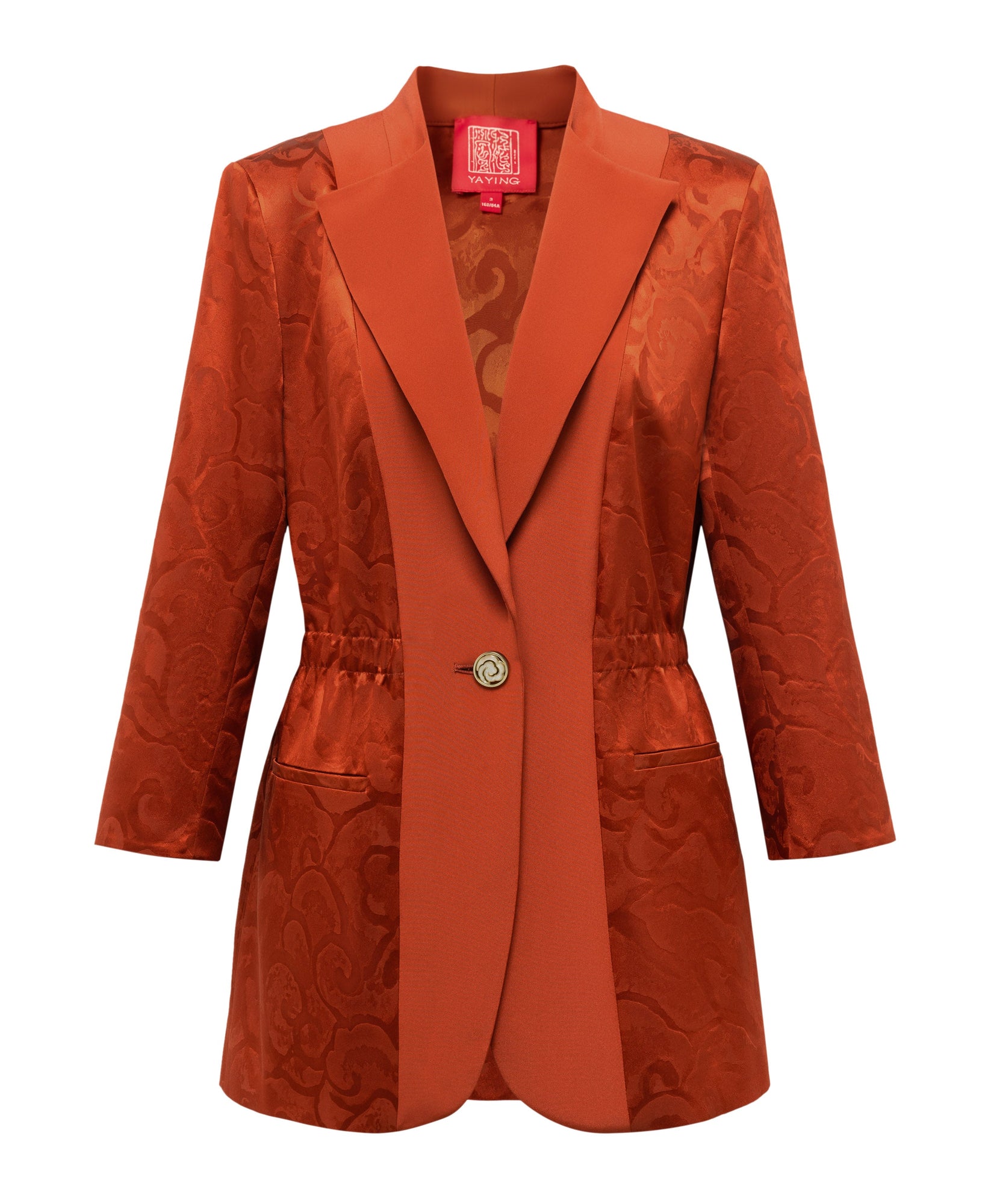 Tailored Blazer | Orange