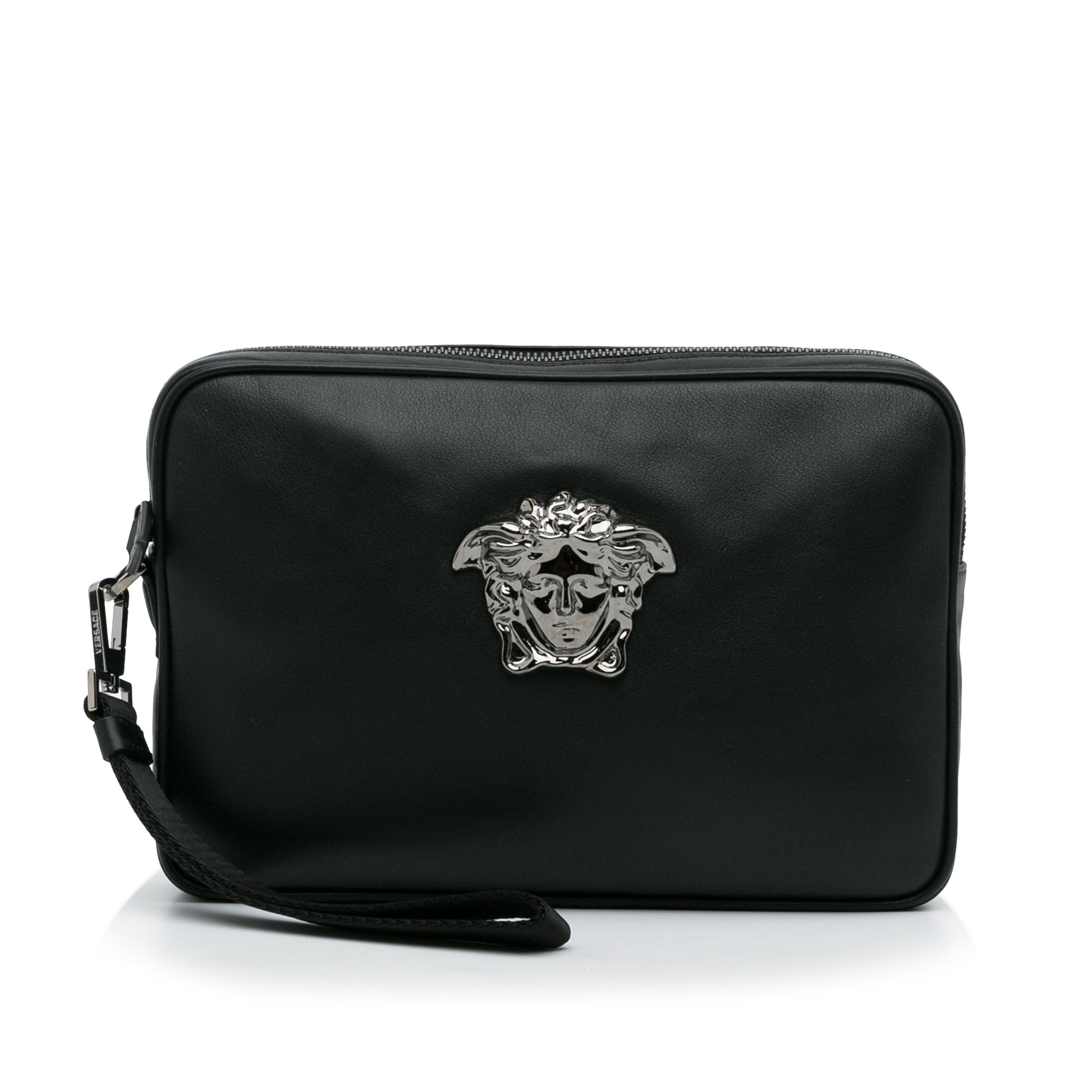 Versace | Pre-Owned Medusa Clutch | Black
