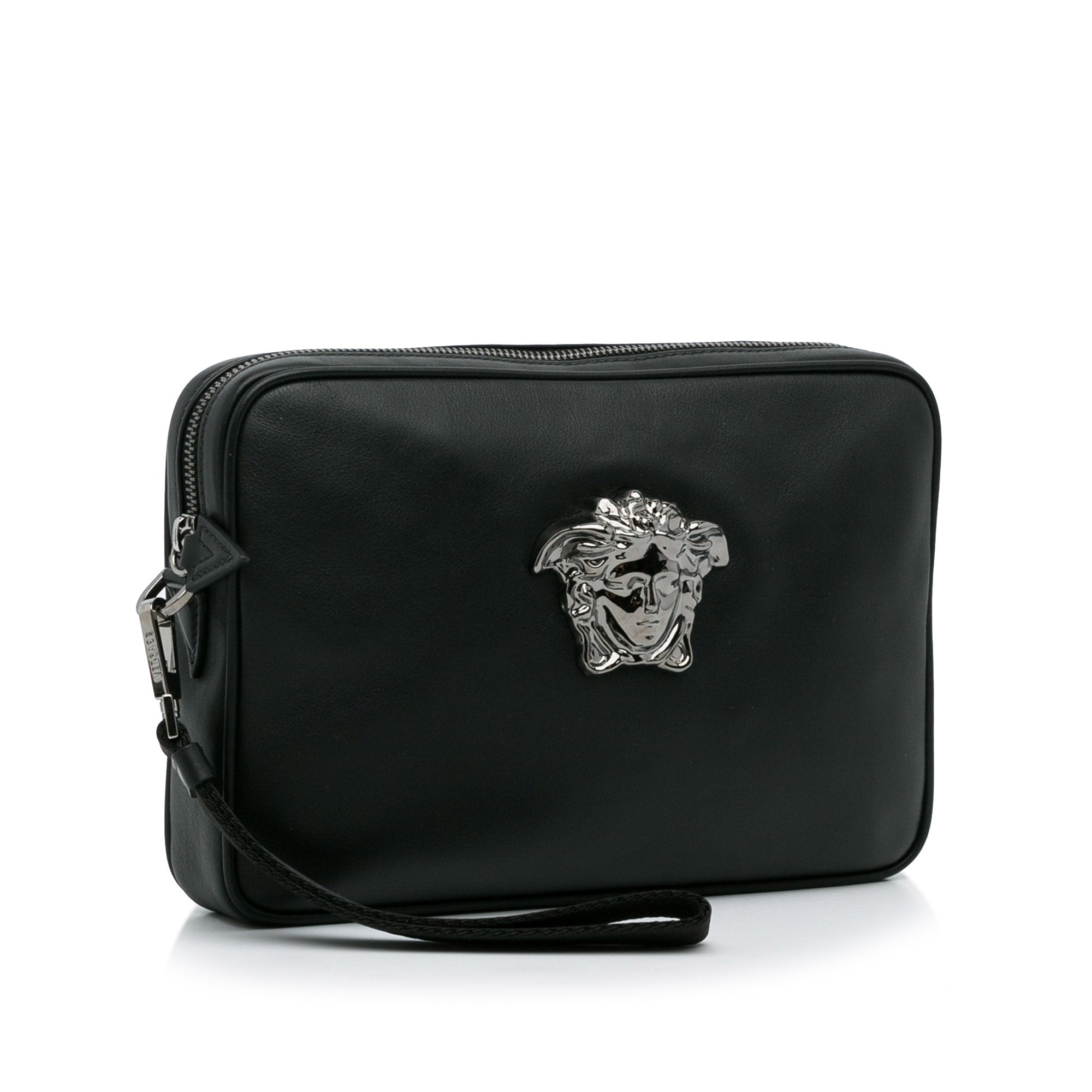 Versace | Pre-Owned Medusa Clutch | Black