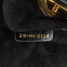 Dior | Pre-Owned Small Crinkled Patent Cannage My ABCLady | Black