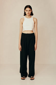 Crop Tank Top | Ivory