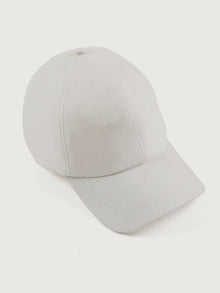 Eugenia Kim | Lo Linen Baseball Cap | Optic White Linen