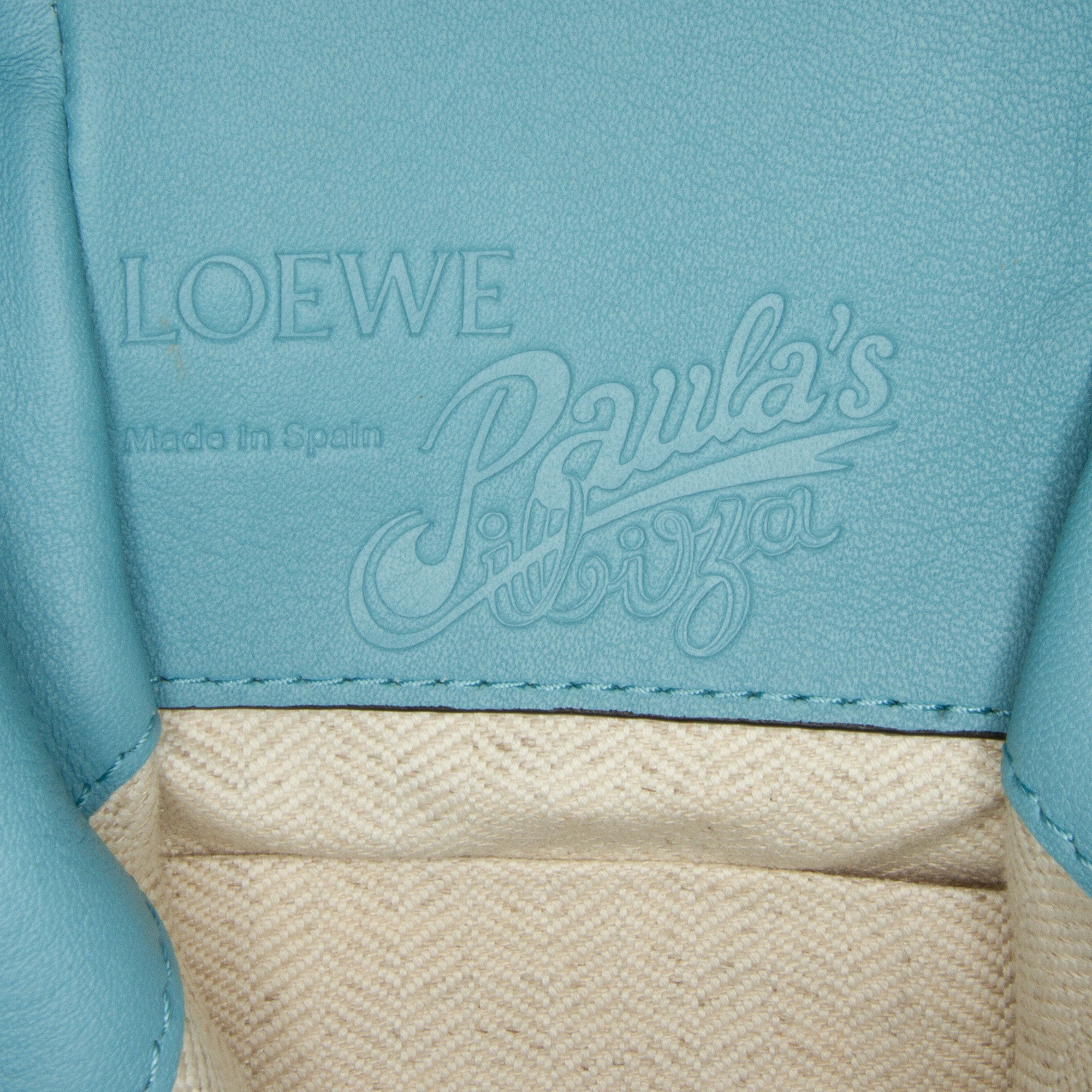 Loewe | Pre-Owned Paula's Ibiza Mini Hammock | Blue