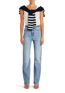 Womens | Brooklyn High Rise Straight Jean | High Tide
