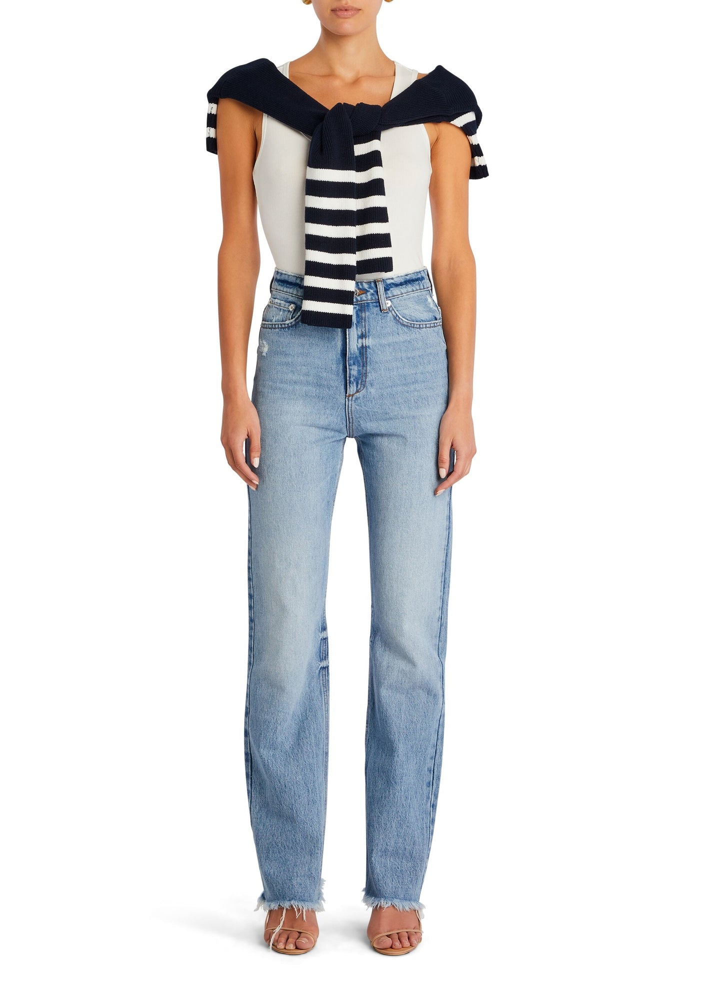 Womens | Brooklyn High Rise Straight Jean | High Tide