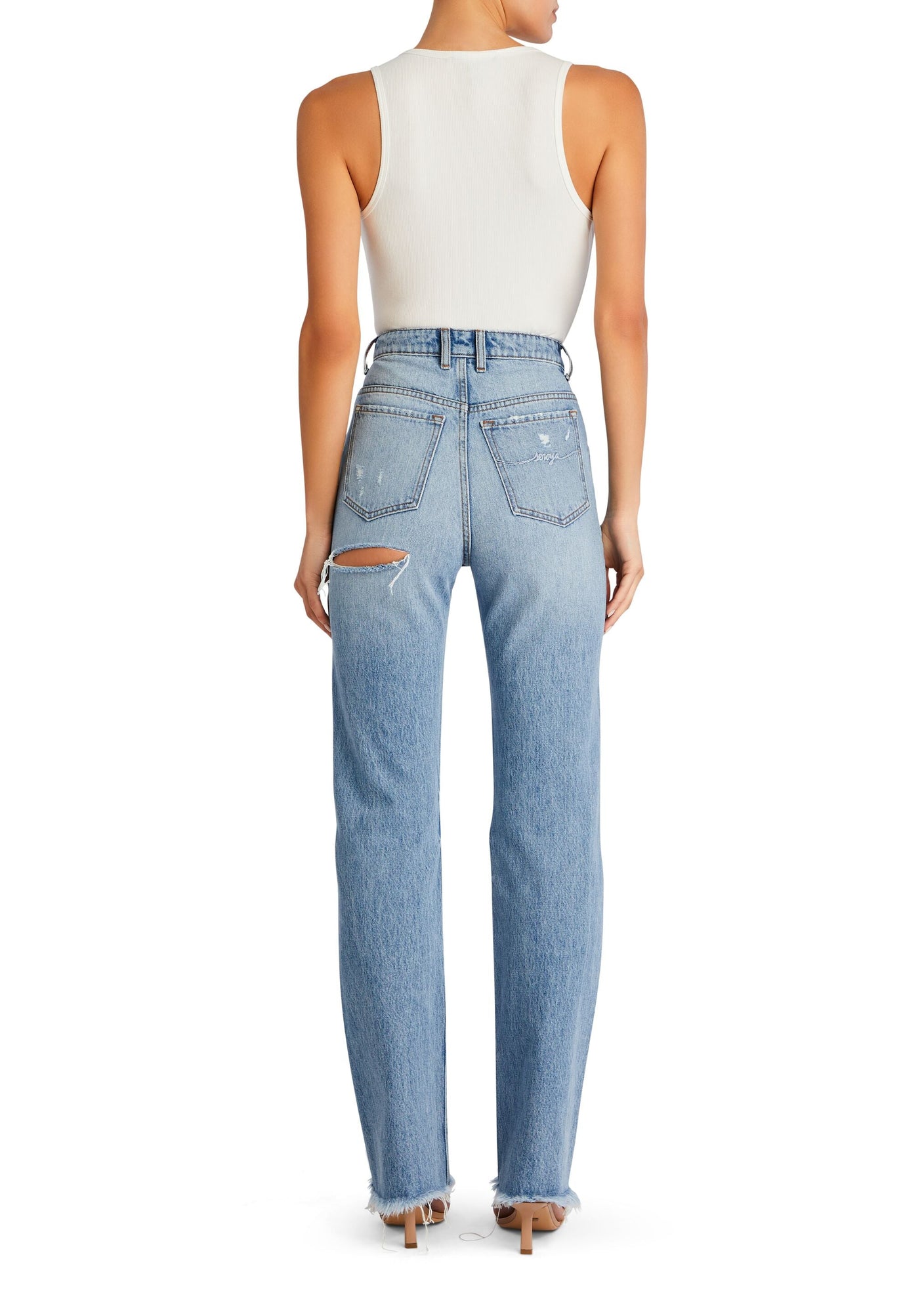 Womens | Brooklyn High Rise Straight Jean | High Tide