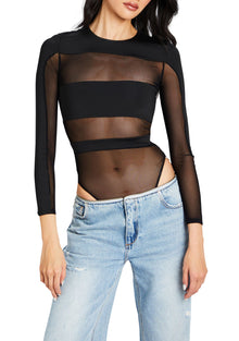 Womens | Ciar Bodysuit | Black