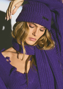 Womens | Steel Beanie | Violet