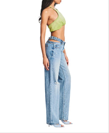 Womens | Nellie Halter Tank | Chartreuse