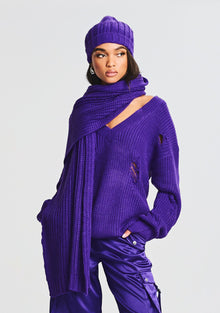 Womens | Steel Beanie | Violet
