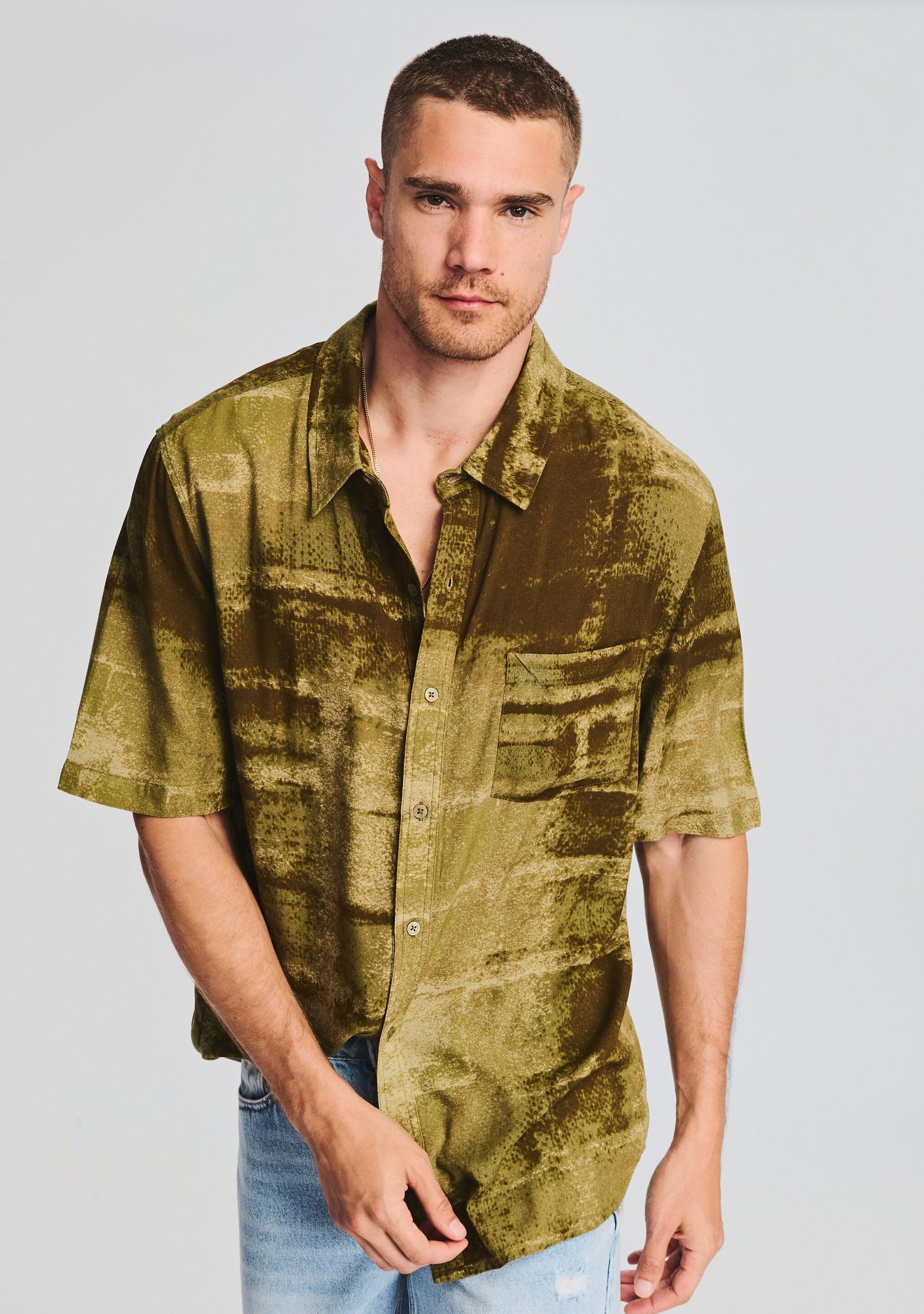 Mens | Howie Button Down | Faded Plaid