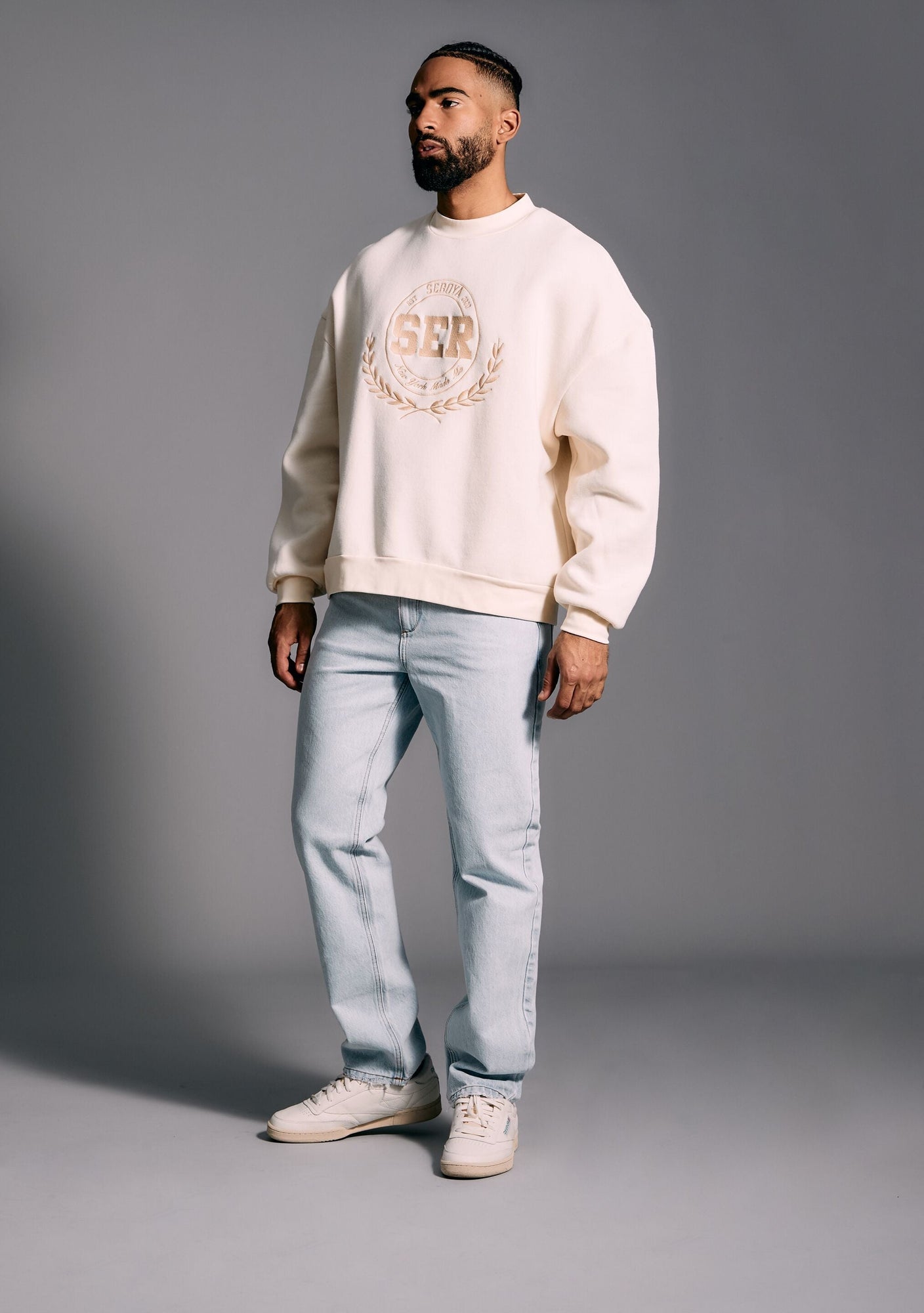 Unisex | Ser Crewneck Sweater | Oatmeal