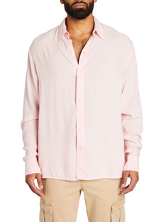 Mens | Timothy Button Down | Baby Pink