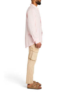 Mens | Timothy Button Down | Baby Pink