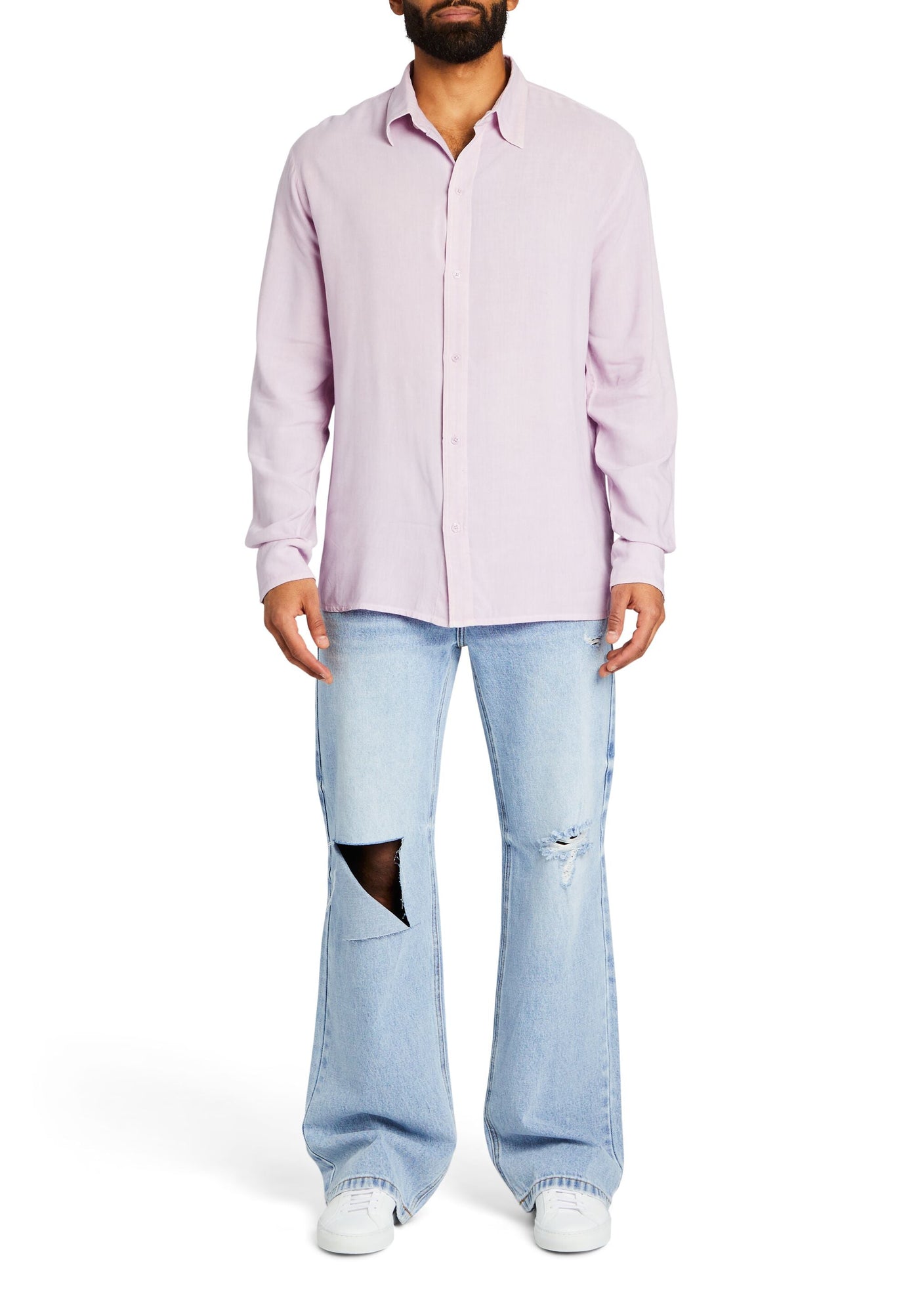Mens | Timothy Button Down | Periwinkle