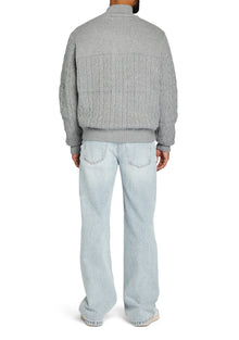 Unisex | Levi Knit Puffer | Heathered Grey